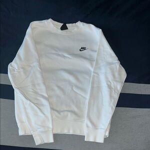 Nike Men's White Sweater